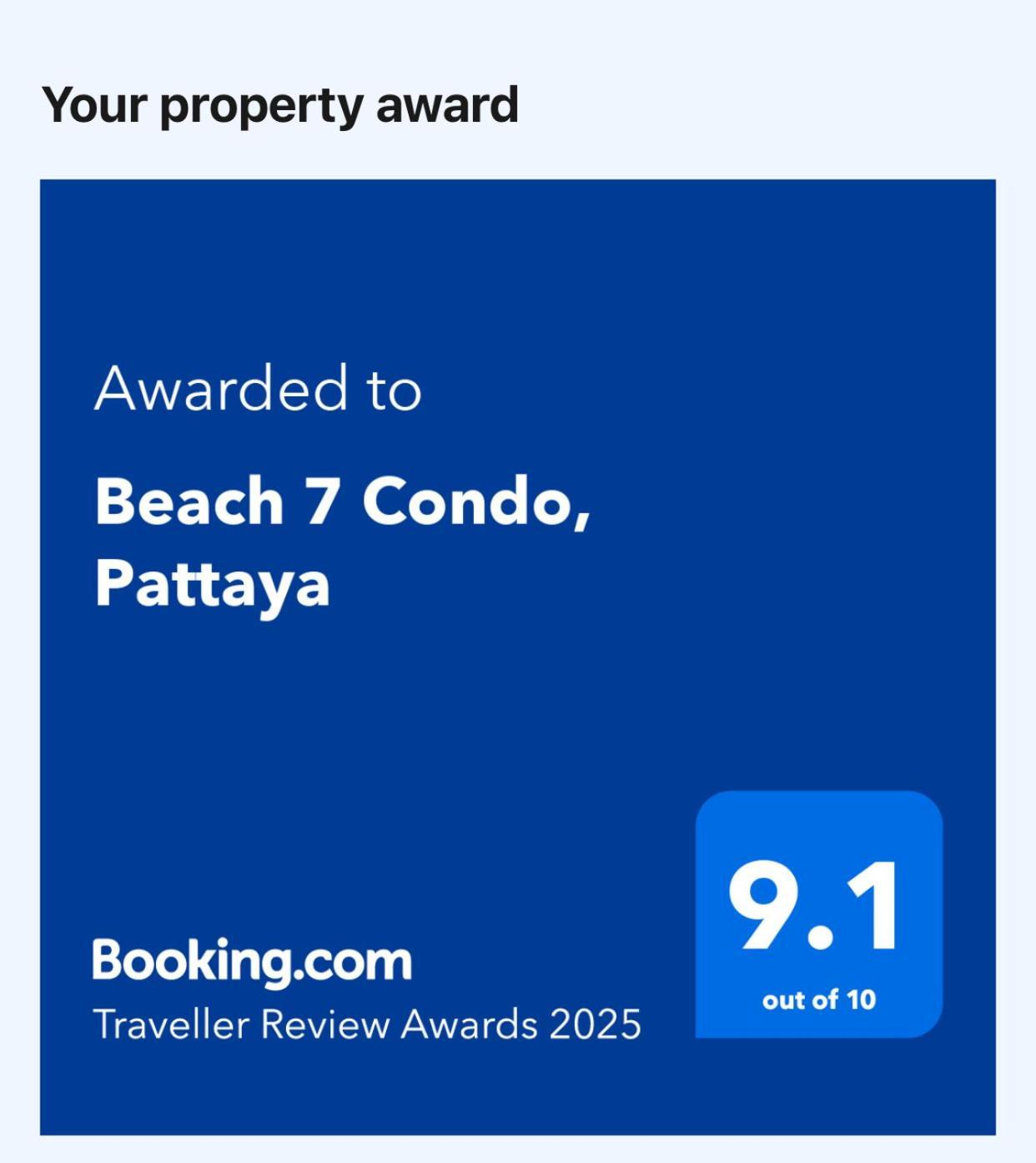 Beach 7 Condo, Pattaya 乔木提恩海滩 外观 照片